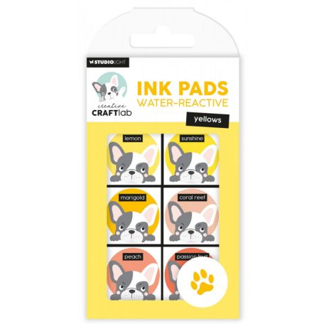 Creative Craftlab Ink Pads Water-reactive yellows Tintapárna készlet CCL Ink Pads 1 csomag