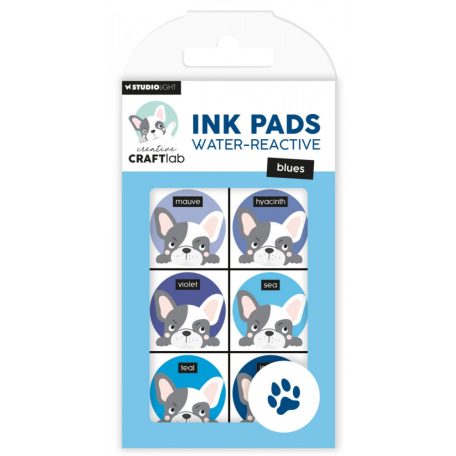 Creative Craftlab Ink Pads Water-reactive blues Tintapárna készlet CCL Ink Pads 1 csomag