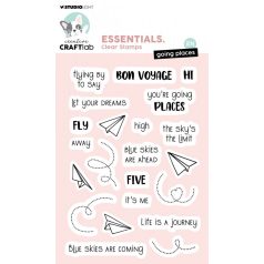   Creative Craftlab Going places Szilikonbélyegző CCL Clear Stamp 1 csomag