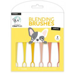   Creative Craftlab Yellows Blender ecset CCL Blending brushes 2 cm 6 db