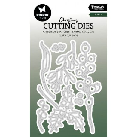 Studio Light Berries Essentials Vágósablon SL Cutting Dies 1 csomag