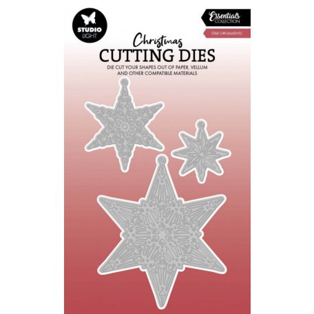 Studio Light Star ornaments Essentials Vágósablon SL Cutting Dies 1 csomag