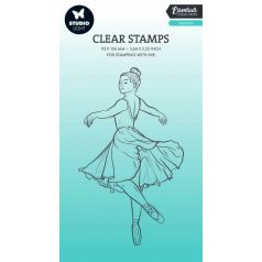   Studio Light Ballerina Essentials Szilikonbélyegző SL Clear Stamp  36 lap