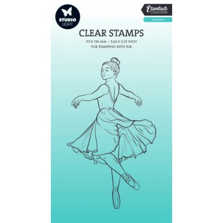 Studio Light Ballerina Essentials Szilikonbélyegző SL Clear Stamp  36 lap