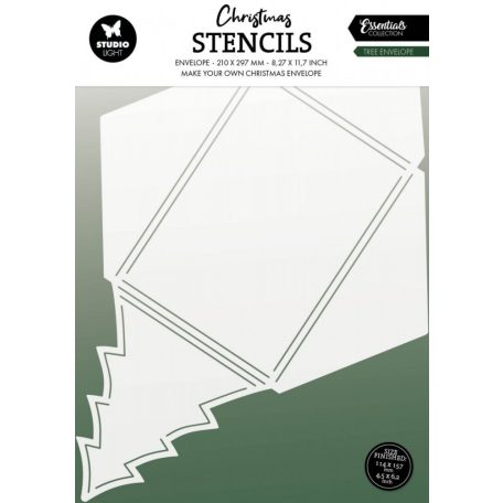 Studio Light Tree Envelope Essentials Stencil SL Stencil 1 db