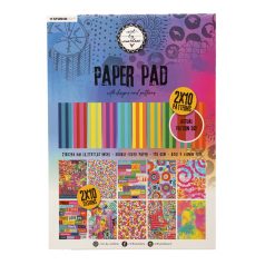   Art by Marlene Designs and patterns Scrapbook papírkészlet ABM Design Paper PadA4 1 csomag