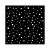 Stamperia All you need for Christmas Vastag stencil 18x18cm Classic Christmas dots pattern Thick Stencil  (1 db)