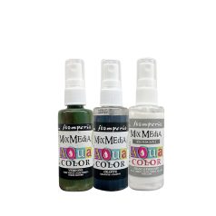   Stamperia Gear up for Christmas Festék spray Aquacolor Paint Kit (3 db)