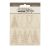 Stamperia Gear up for Christmas Chipboard 14x14 cm Trees Decorative Chips (1 ív)