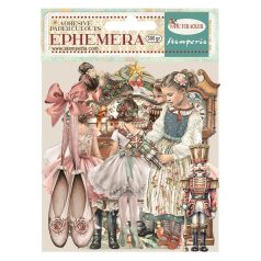   Stamperia The Nutcracker Kivágatok - öntapadós   Ephemera (1 csomag)