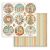 Stamperia The Nutcracker Scrapbook papír 12" (30 cm) Rounds Paper Sheets (1 ív)