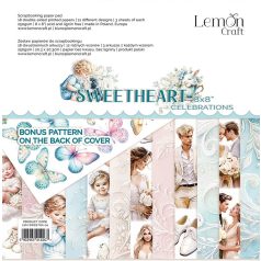   LemonCraft Papírkészlet / Kivágóív 8" (20 cm) - Sweetheart - Scrapbooking Paper Pad (1 csomag)