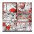 Ciao Bella Paris Je t'aime Scrapbook papírkészlet 8" (20 cm) Paper Pad (12 ív)