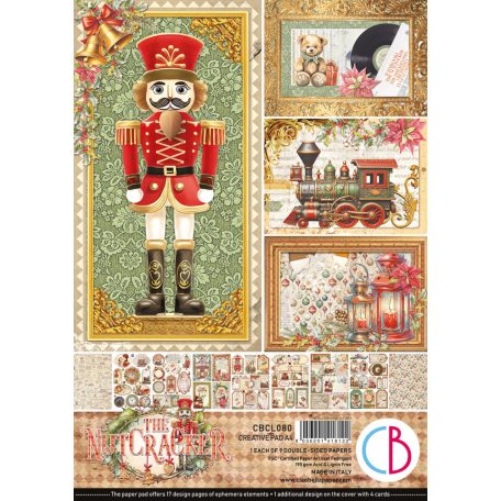 Ciao Bella The Nutcracker Scrapbook papírkészlet 12" (30 cm) Patterns Pad (8 ív)