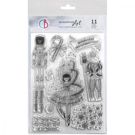 Ciao Bella The Nutcracker Szilikonbélyegző 6"x8" Nutcracker tale Clear Stamp Set (1 csomag)