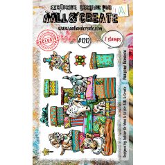   AALL & CREATE Szilikonbélyegző A6 - Pawsome Bonanza - Stamp Set (1 db)