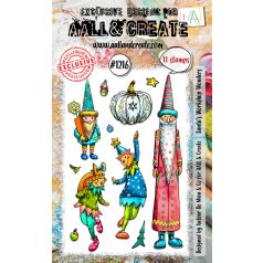   AALL & CREATE Szilikonbélyegző A6 - Santa's Workshop Wonder - Stamp Set (1 db)