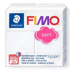FIMO Süthető gyurma 57g - Fehér - Fimo Soft (1 db)