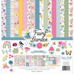   Echo Park Fairy Garden Scrapbook papírkészlet 12" (30 cm) Collection Kit (1 csomag)