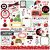 Echo Park Little Ladybug Matrica 12" (30 cm) Cardstock Stickers (1 ív)