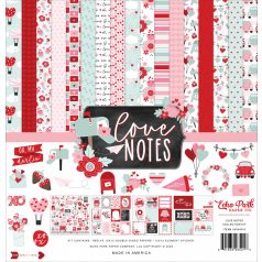   Echo Park Love Notes Scrapbook papírkészlet 12" (30 cm) Collection Kit (1 csomag)