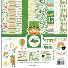   Echo Park Happy St. Patrick's Day Scrapbook papírkészlet 12" (30 cm) Collection Kit (1 csomag)