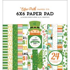   Echo Park Happy St. Patrick's Day Scrapbook papírkészlet 6" (15 cm) Paper Pack (24 lap)