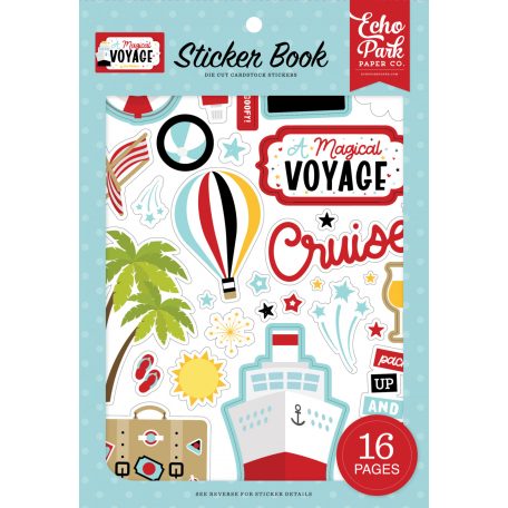 Echo Park A Magical Voyage Matrica készlet Sticker Book (16 ív)