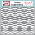 Echo Park A Magical Voyage Sea Waves Stencil 6" (15 cm) Designer Stencil (1 db)