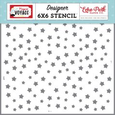   Echo Park A Magical Voyage Starry Adventure Stencil 6" (15 cm) Designer Stencil (1 db)