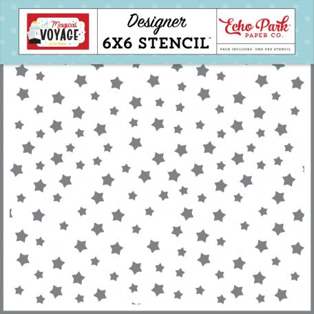 Echo Park A Magical Voyage Starry Adventure Stencil 6" (15 cm) Designer Stencil (1 db)