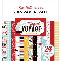   Echo Park A Magical Voyage Scrapbook papírkészlet 6" (15 cm) Paper Pack (24 lap)