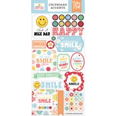   Echo Park Have A Nice Day Chipboard 6"X12" Chipboard Accents (1 ív)