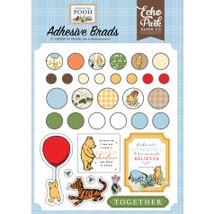   Echo Park Winnie The Pooh Díszítőelem Adhesive Brads (1 csomag)