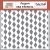 Echo Park Let's Take The Trip Checkerboard Stencil 6" (15 cm) Designer Stencil (1 db)