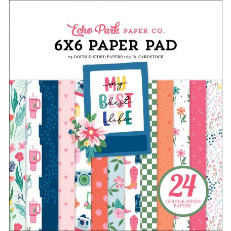 Echo Park My Best Life Scrapbook papírkészlet 6" (15 cm) Paper Pack (24 lap)