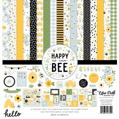   Echo Park Happy As Can Bee Scrapbook papírkészlet 12" (30 cm) Collection Kit (1 csomag)