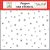 Echo Park Winnie The Pooh Christmas Spending Time With You Stars Stencil 6" (15 cm) Designer Stencil (1 db)