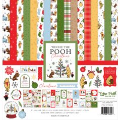   Echo Park Winnie The Pooh Christmas Scrapbook papírkészlet 12" (30 cm) Collection Kit (1 csomag)