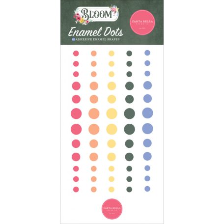 Carta Bella Bloom Díszítőelem Enamel Dots (1 csomag)