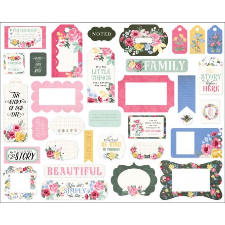 Carta Bella Bloom Kivágatok Frames & Tags (1 csomag)