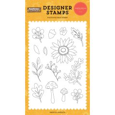   Carta Bella Sunflower Summer Sunflower Garden Szilikonbélyegző Clear Stamps (1 db)