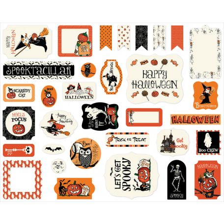 Carta Bella Halloween Fun Kivágatok Ephemera (1 csomag)