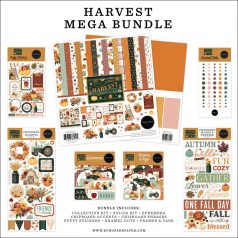   Carta Bella Harvest Scrapbook alkotócsomag 12" (30 cm) Mega Bundle (1 csomag)