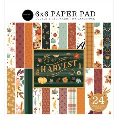   Carta Bella Harvest Scrapbook papírkészlet 6" (15 cm) Paper Pack (24 lap)