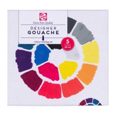   Royal Talens Designers Gouache Festék készlet 20 ml  (5 db)