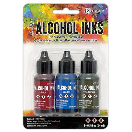 Ranger Expedition Alkoholos tinta készlet Tim Holtz Alcohol Ink (3 db)