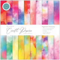   Craft Consortium Pigment Infusions Scrapbook papírkészlet Essential Craft Papers 12" (30 cm) 30 lap