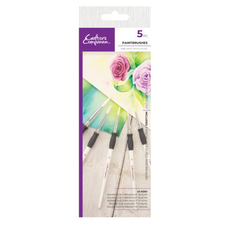 Crafter's Companion Ecsetkészlet - Paintbrushes (5 db)