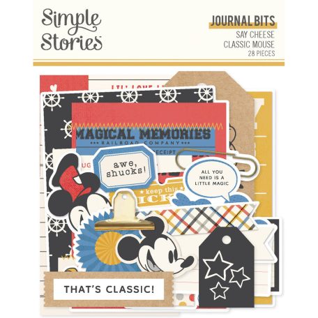 Simple Stories Say Cheese Magic Kivágatok Journal Bits & Pieces 1 csomag